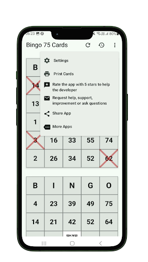 Bingo Cards Screenshot 3