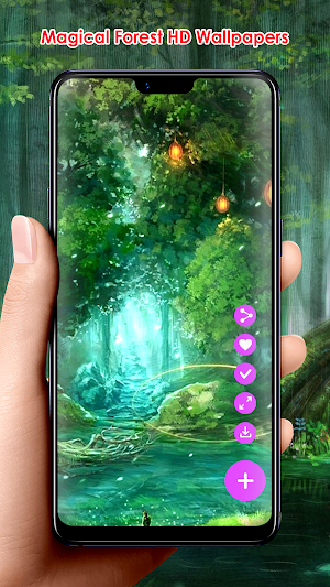 Magical Forest HD Wallpapers Screenshot 0
