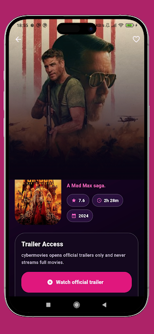 cybermovies : Movies &TV Shows Screenshot 3