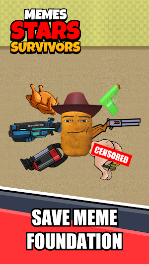 Meme Stars Survivors Screenshot 0