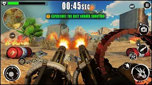 Army War Shoot Fire :Gunship Gunner Guns Simulator Screenshot 2