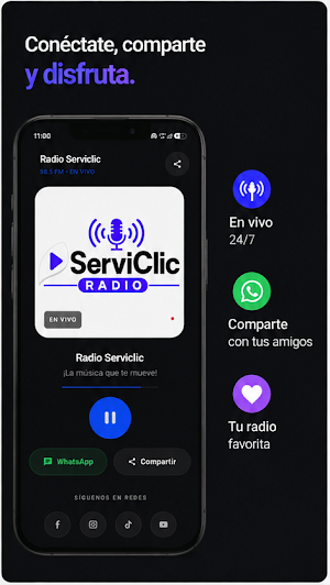 Radio ServiClic Screenshot 0
