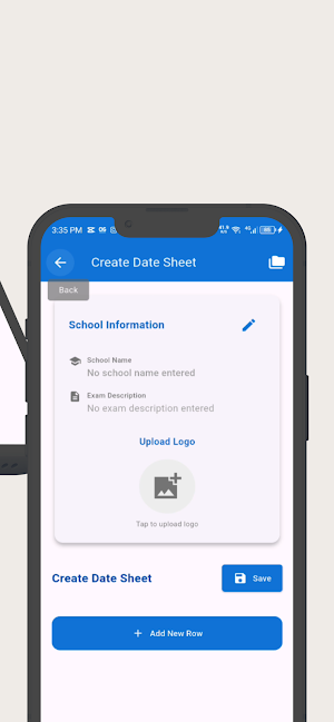 School DateSheet Generator Screenshot 2