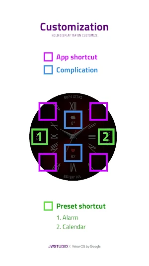 JW177 jwstudio watchface Screenshot 2