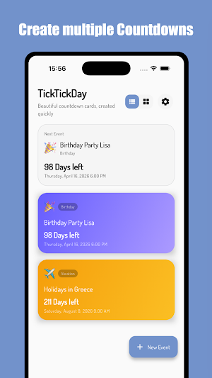 TickTickDay - Countdown Screenshot 0