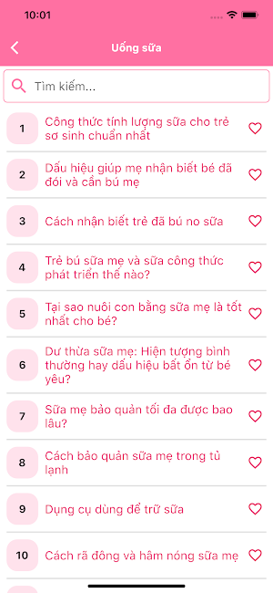 MarryBaby - Trợ lý mẹ bầu & bé Screenshot 3