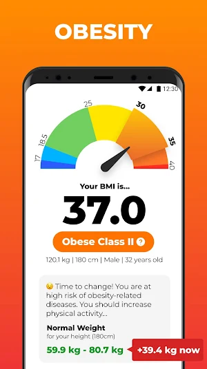 BMI Calculator - Weight Loss Tracker Screenshot 3