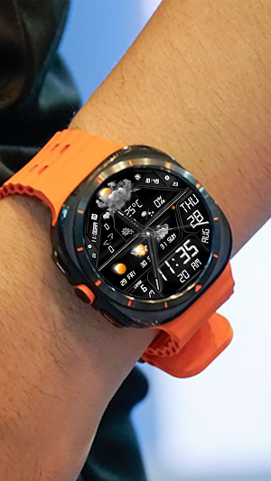N-SPORT759 weatherDigital Face Screenshot 2
