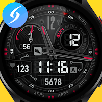SH005 Watch Face, WearOS watch