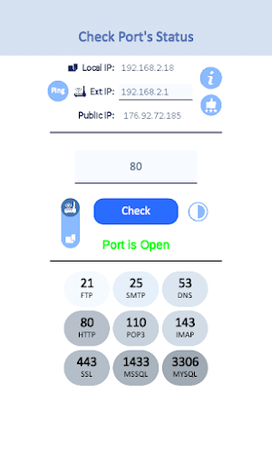Network Port Check Screenshot 1