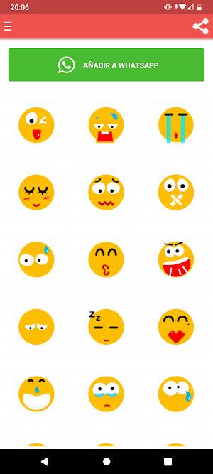 Stickers de emojis Screenshot 3