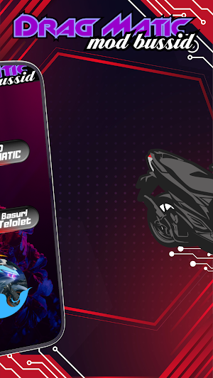 Drag Matic Mod Bussid Screenshot 2