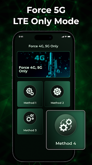 Force 3G LTE, 4G 5G Only Mode Screenshot 1