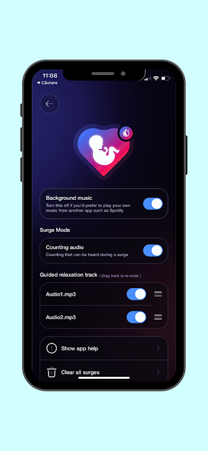 Contraction Timer & Counter Screenshot 1