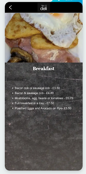 No 11 Deli Screenshot 1