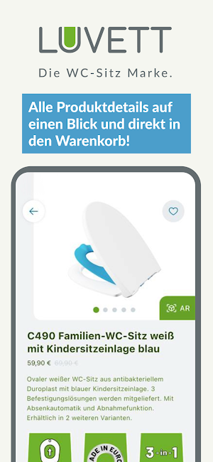 Luvett WC-Sitz Finder Screenshot 3