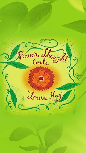 Power Thought Cards - Louise Hay Screenshot 0