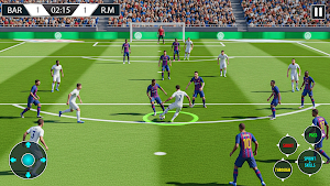 Real Football 3D League Match Screenshot 1