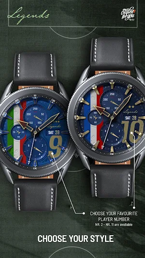 S4U Legends soccer watch face Screenshot 2