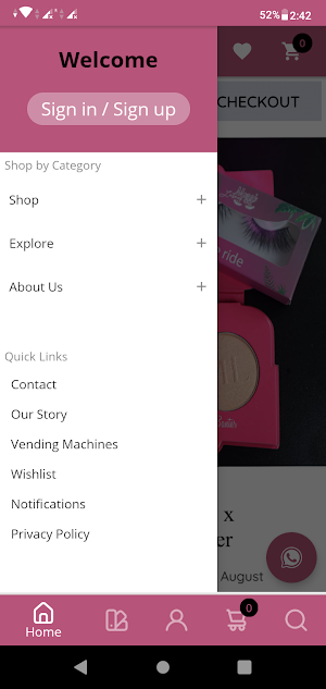 Meggi Lashes Screenshot 1