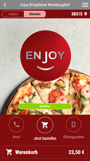 Enjoy Bringdienst Screenshot 0