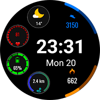 Digital Muran Watch Face