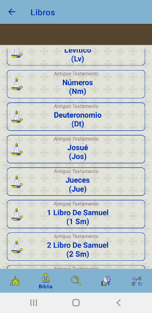 Catholic Bible in Spanish Screenshot 3