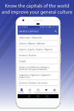 capitals of the world Screenshot 0