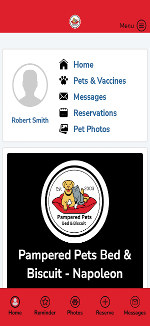 Pampered Pets Bed & Biscuit Screenshot 0