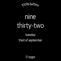 Letters Watch Face