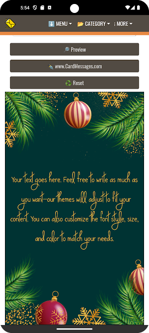 EmailBackgrounds.com Screenshot 1