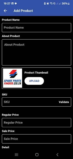 SPARE PARTS FINDER Screenshot 3