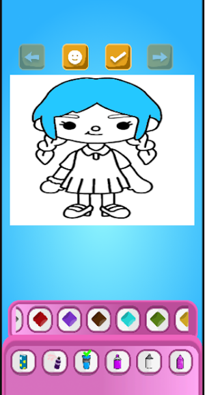 Miga Town Hotel Ideas Coloring Screenshot 2