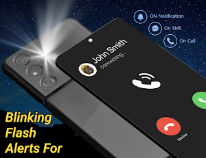 Flash Alert - Flashlight & SMS Screenshot 0