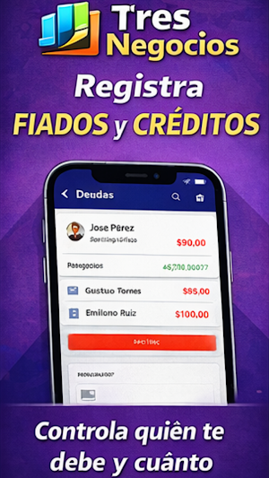 Tres Negocios - Gestiona Screenshot 3