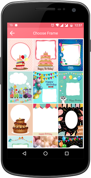 Birthday Photo Frames Screenshot 1