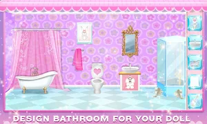 Ballet Doll Home Design Game: Build A House Games Screenshot 1