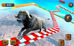Epic Cow Ramp Rush Run Game Screenshot 3