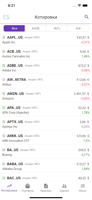 Centras Trade Screenshot 1