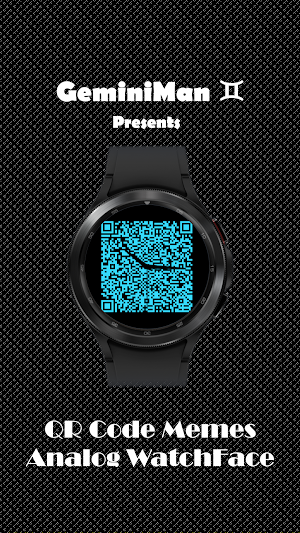 QR Code Memes Watchface Screenshot 0
