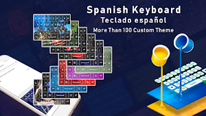 Spanish Keyboard & Spanish language keyboard Screenshot 2