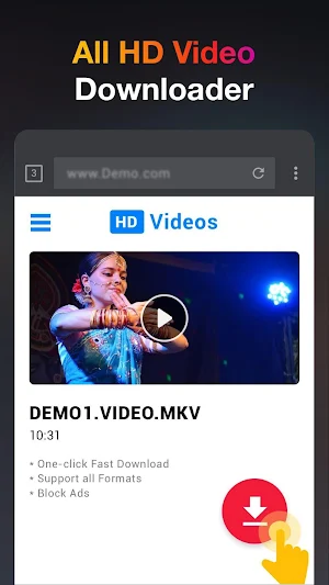 HD Video Downloader App - 2019 Screenshot 0