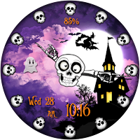 Halloween Animated Watch face