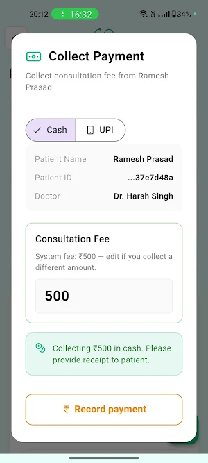 MedSahi OPD Screenshot 3