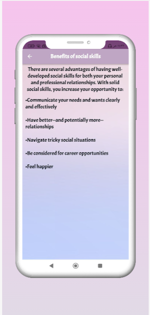 SOCIAL SKILLS Screenshot 1