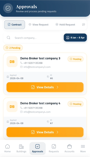 Malaz Manager App Screenshot 2