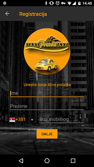 Maxi Taxi Zrenjanin Screenshot 3