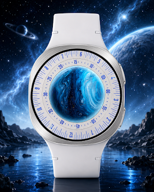 Luxury Cosmic watch face Screenshot 2