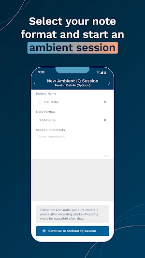 RXNT Ambient IQ Screenshot 2