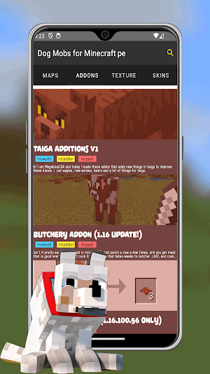 Dog Mobs for Minecraft pe Screenshot 2